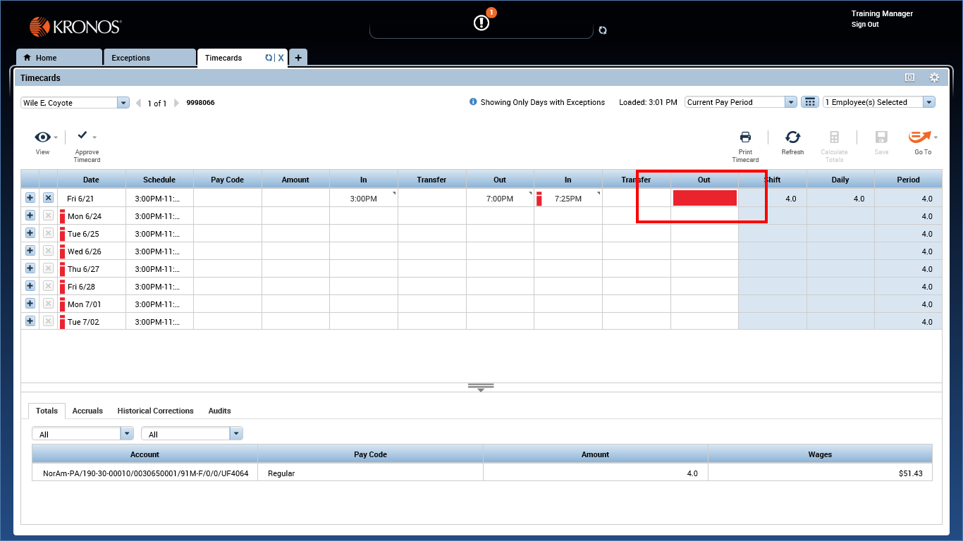 What Does Cancel Exception Mean Kronos at Michael Huffman blog